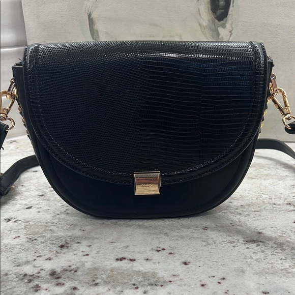 ALDO Wiaveth Black Crossbody Bag - Picture 1 of 16